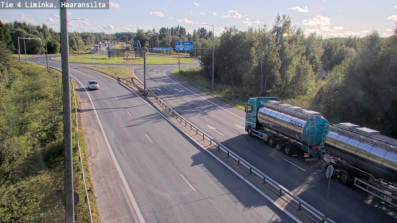 Kelikamerat Kuva Tie 4 Liminka, Haaransilta, Liminka, Pohjois-Pohjanmaa
