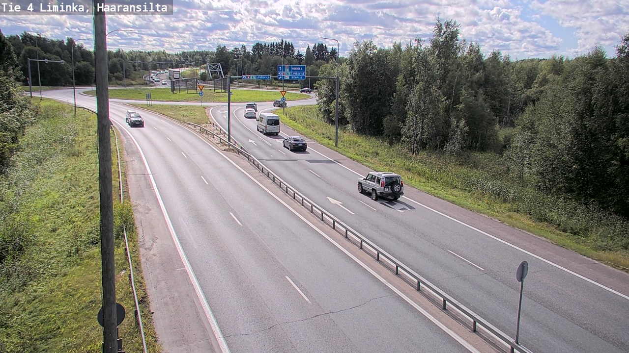 Kelikamerat Kuva Tie 4 Liminka, Haaransilta, Liminka, Pohjois-Pohjanmaa