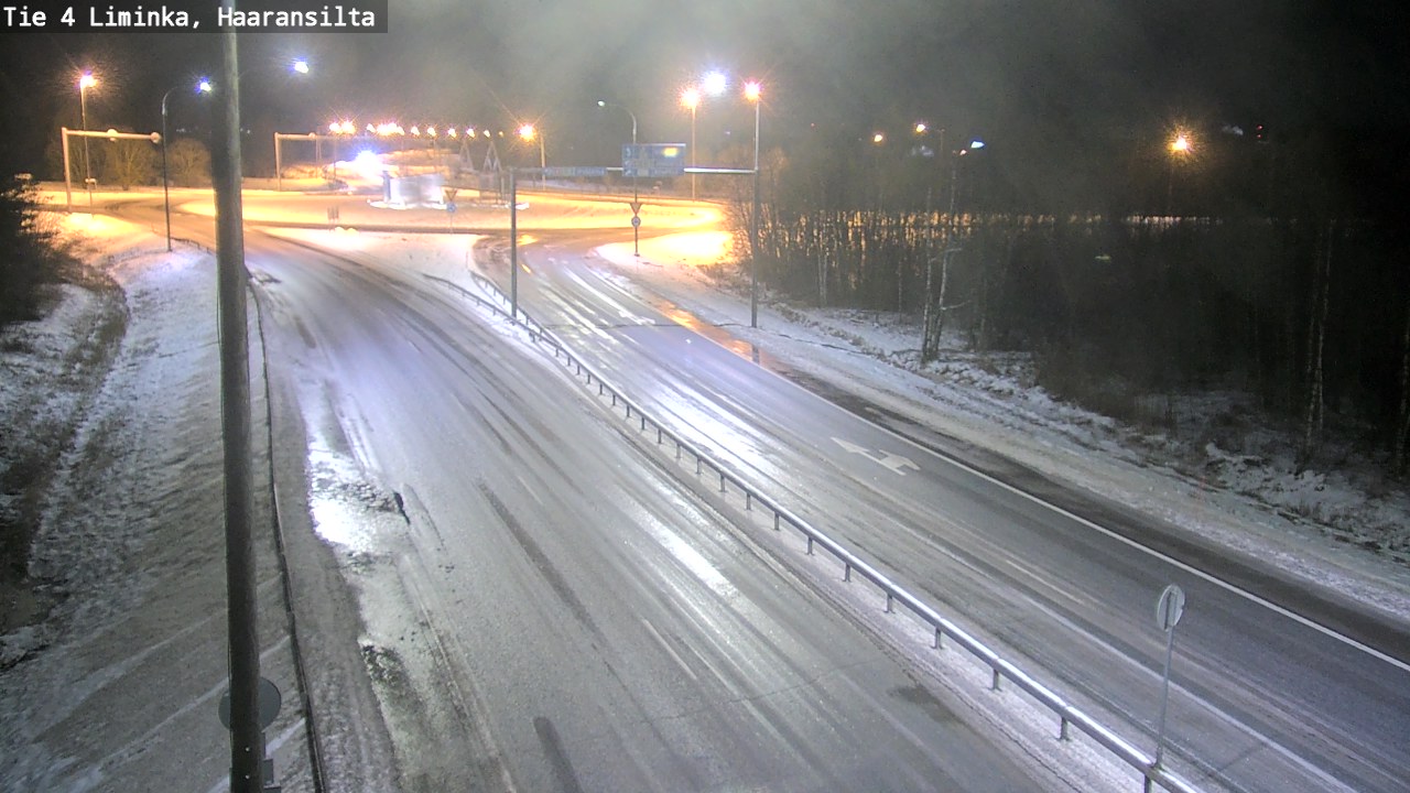 Weather Camera Image Road 4 Liminka, Haaransilta, Liminka, Pohjois-Pohjanmaa