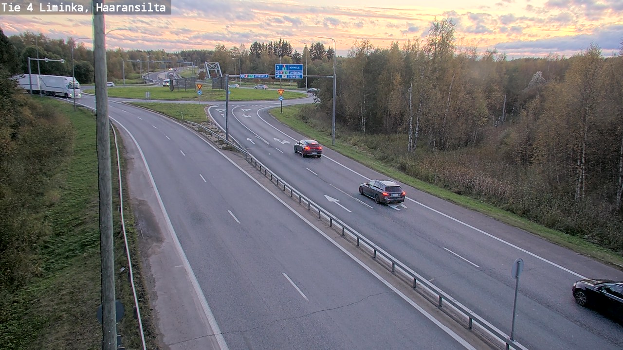 Kelikamerat Kuva Tie 4 Liminka, Haaransilta, Liminka, Pohjois-Pohjanmaa
