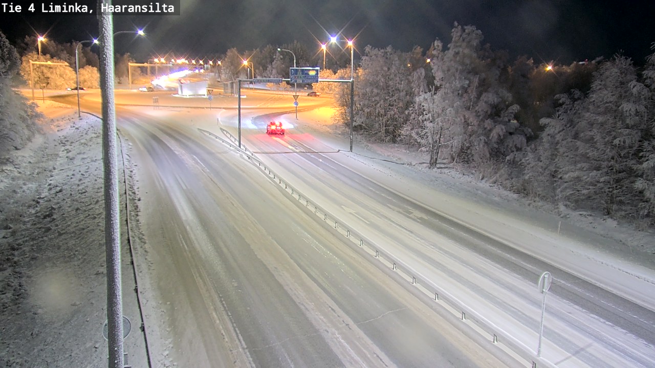 Weather Camera Image Road 4 Liminka, Haaransilta, Liminka, Pohjois-Pohjanmaa
