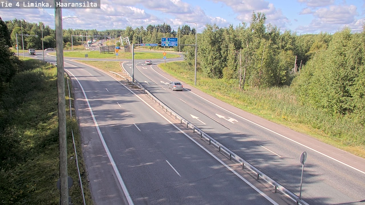 Kelikamerat Kuva Tie 4 Liminka, Haaransilta, Liminka, Pohjois-Pohjanmaa