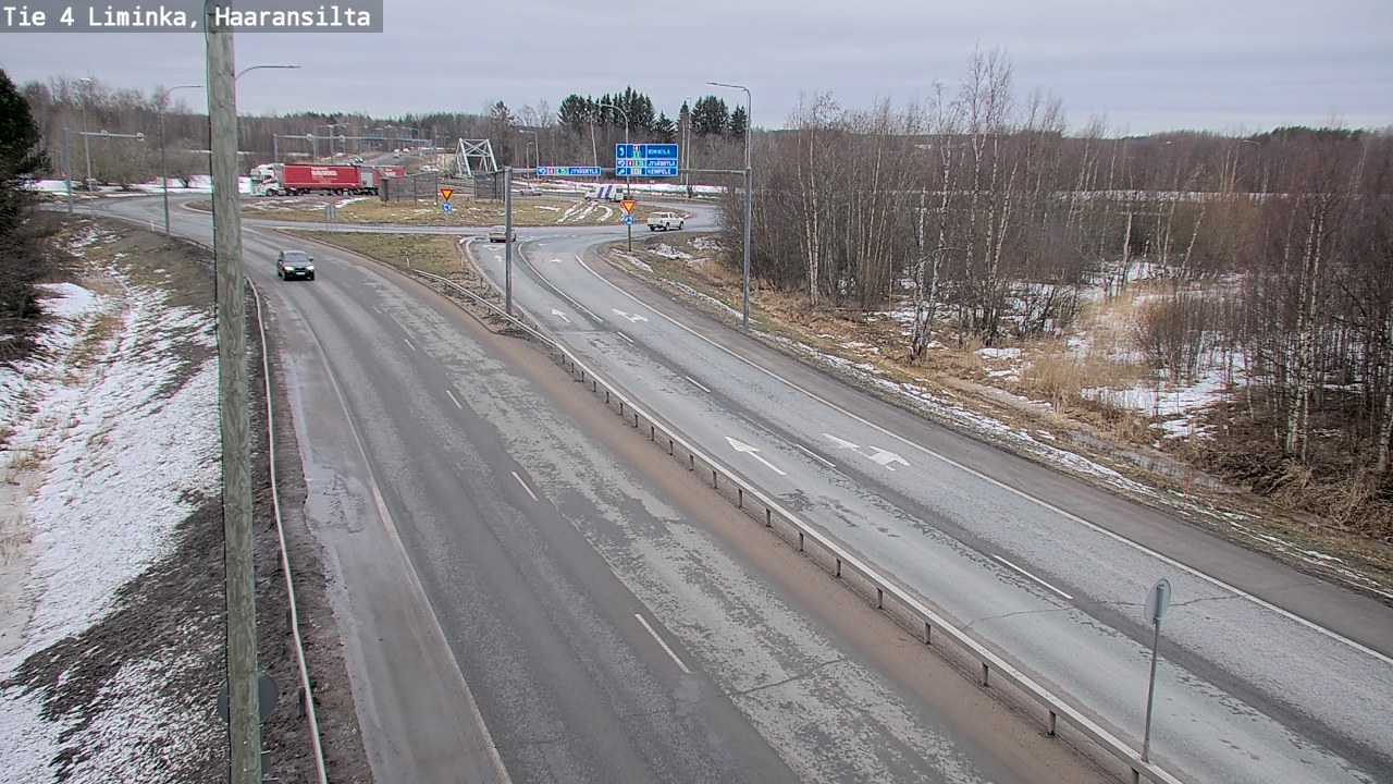 Kelikamerat Kuva Tie 4 Liminka, Haaransilta, Liminka, Pohjois-Pohjanmaa