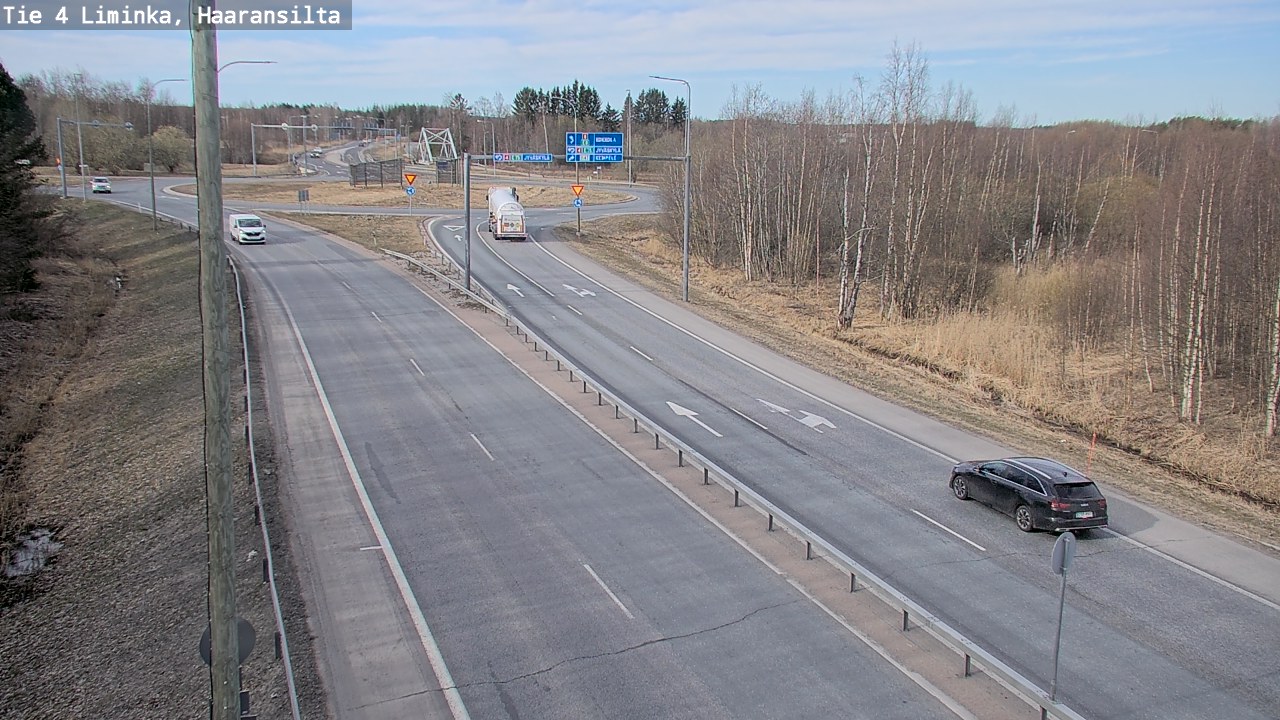 Kelikamerat Kuva Tie 4 Liminka, Haaransilta, Liminka, Pohjois-Pohjanmaa