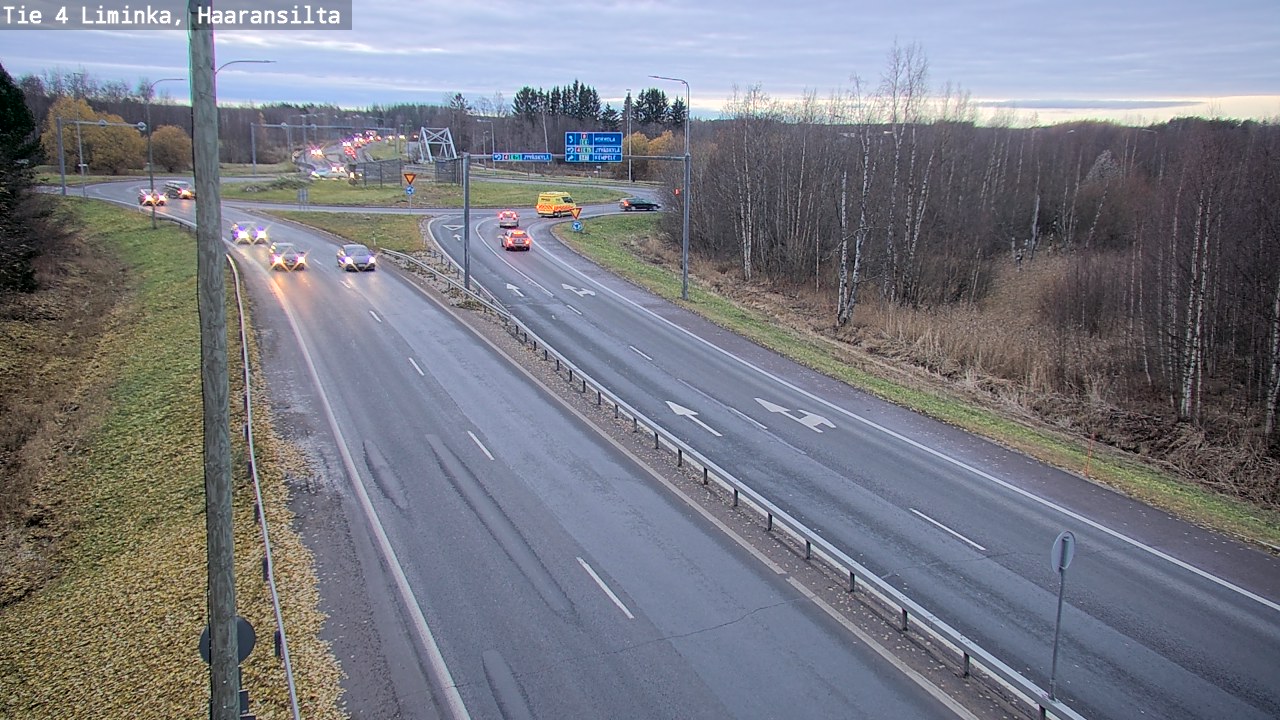 Kelikamerat Kuva Tie 4 Liminka, Haaransilta, Liminka, Pohjois-Pohjanmaa