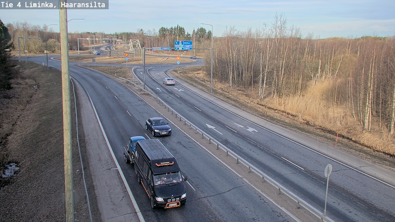 Kelikamerat Kuva Tie 4 Liminka, Haaransilta, Liminka, Pohjois-Pohjanmaa