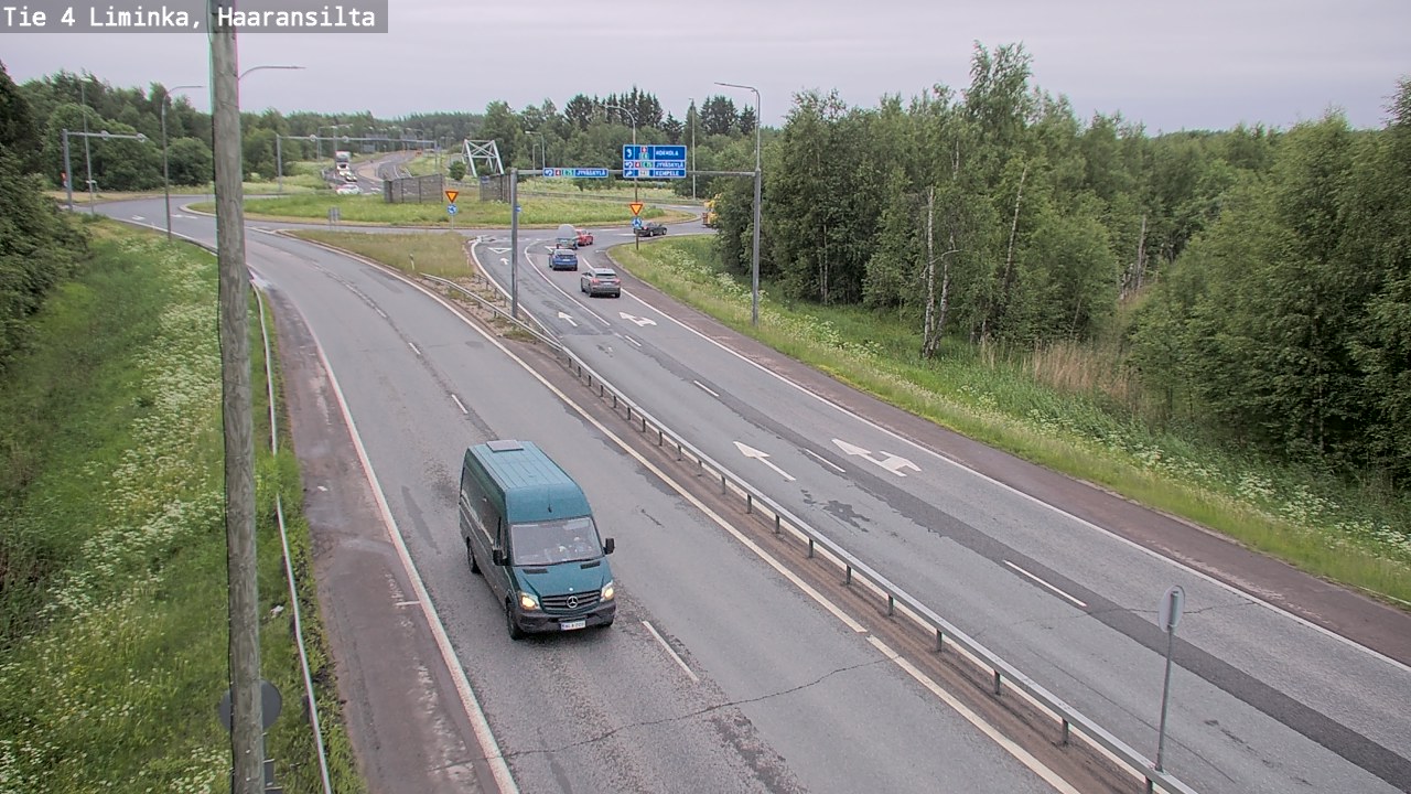 Kelikamerat Kuva Tie 4 Liminka, Haaransilta, Liminka, Pohjois-Pohjanmaa