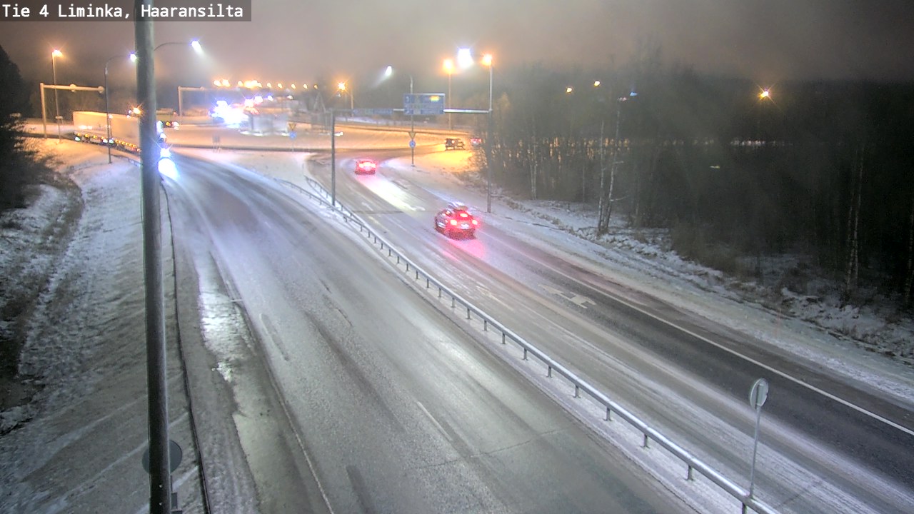 Weather Camera Image Road 4 Liminka, Haaransilta, Liminka, Pohjois-Pohjanmaa