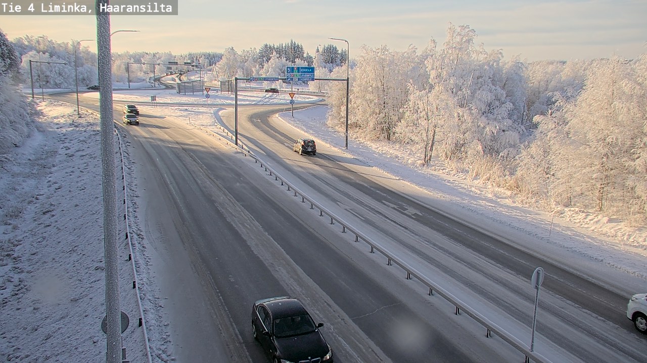 Weather Camera Image Road 4 Liminka, Haaransilta, Liminka, Pohjois-Pohjanmaa