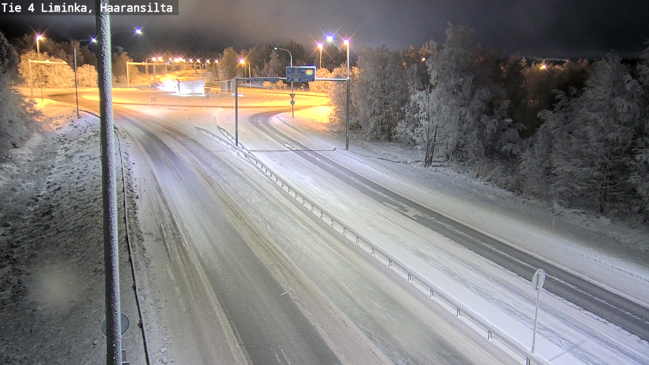 Kelikamerat Kuva Tie 4 Liminka, Haaransilta, Liminka, Pohjois-Pohjanmaa