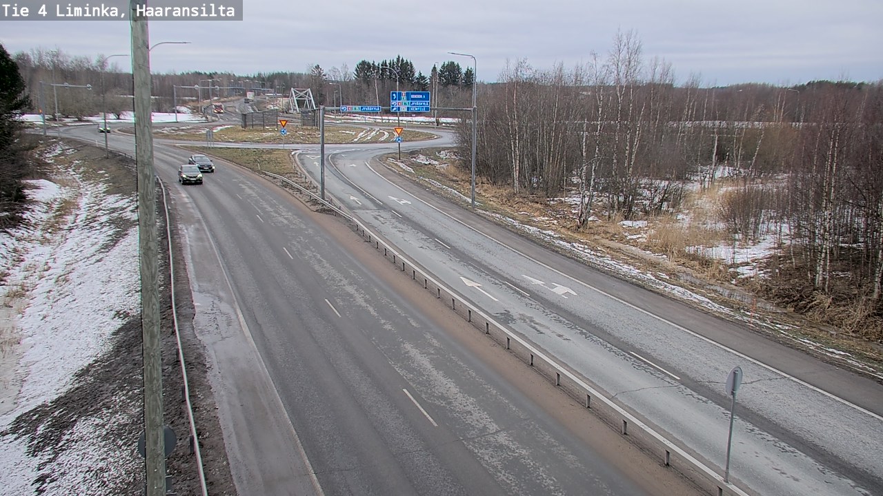 Kelikamerat Kuva Tie 4 Liminka, Haaransilta, Liminka, Pohjois-Pohjanmaa