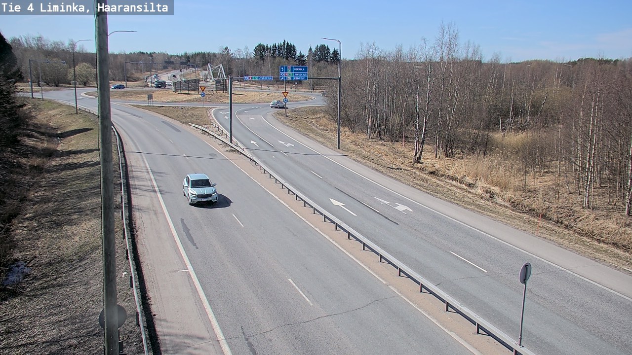 Kelikamerat Kuva Tie 4 Liminka, Haaransilta, Liminka, Pohjois-Pohjanmaa