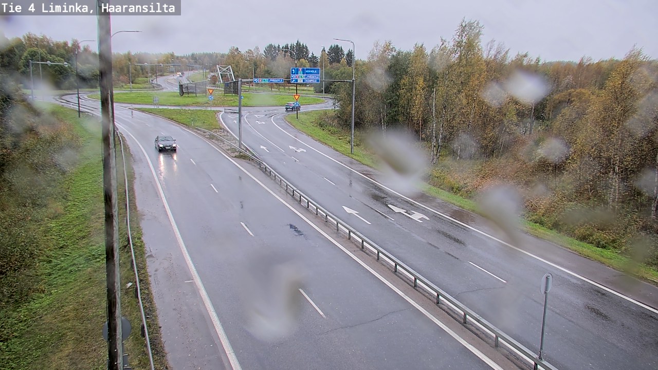 Weather Camera Image Road 4 Liminka, Haaransilta, Liminka, Pohjois-Pohjanmaa
