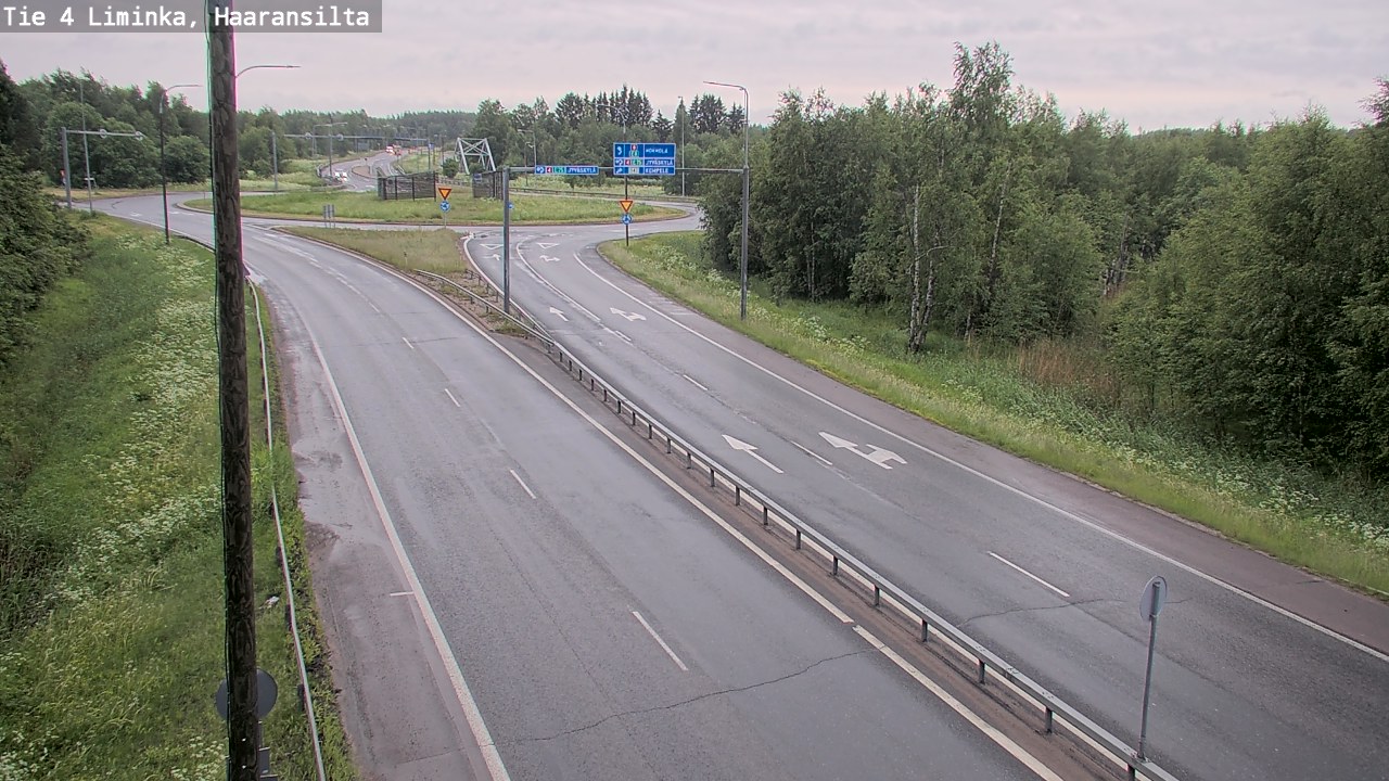 Kelikamerat Kuva Tie 4 Liminka, Haaransilta, Liminka, Pohjois-Pohjanmaa