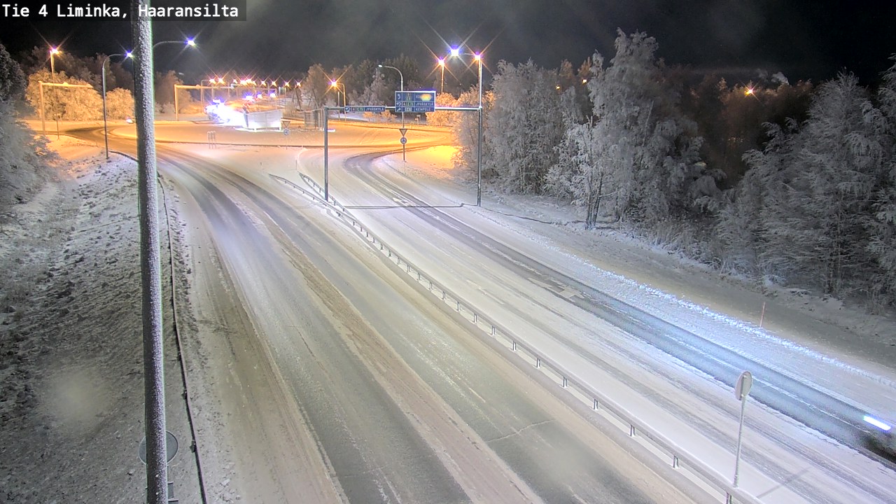 Kelikamerat Kuva Tie 4 Liminka, Haaransilta, Liminka, Pohjois-Pohjanmaa