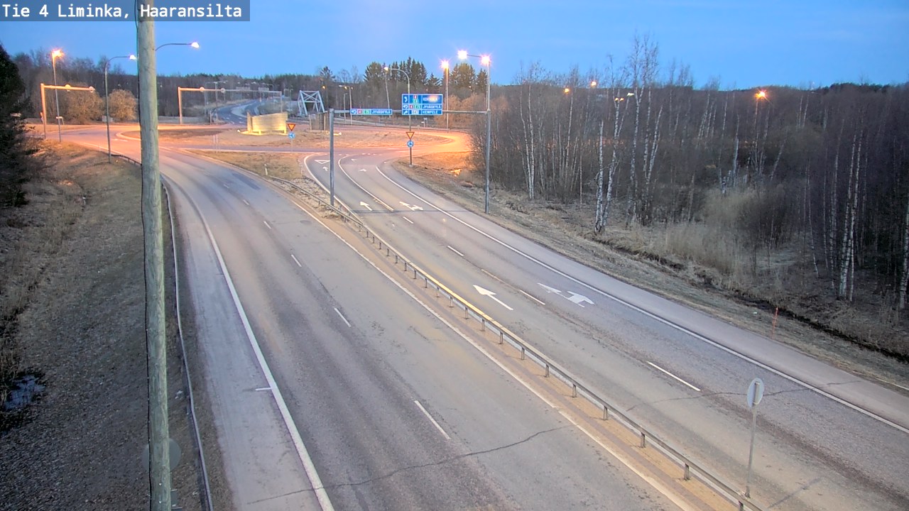Kelikamerat Kuva Tie 4 Liminka, Haaransilta, Liminka, Pohjois-Pohjanmaa