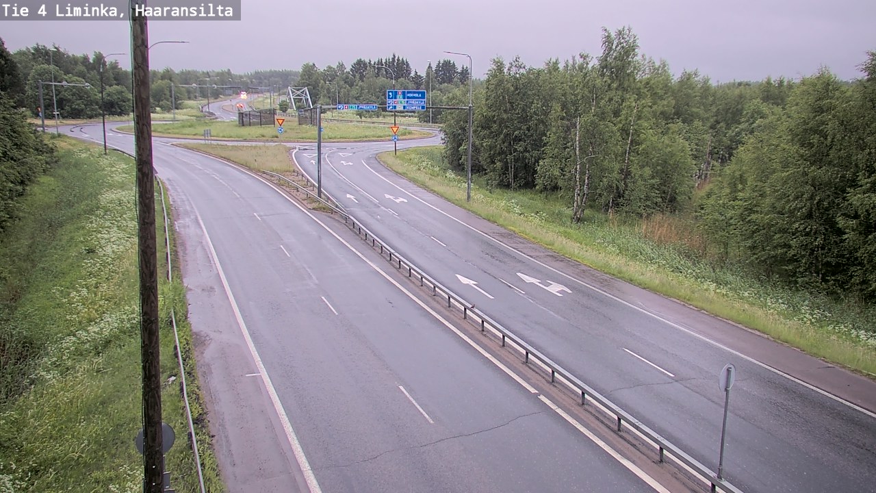 Kelikamerat Kuva Tie 4 Liminka, Haaransilta, Liminka, Pohjois-Pohjanmaa