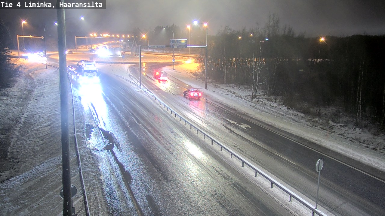 Weather Camera Image Road 4 Liminka, Haaransilta, Liminka, Pohjois-Pohjanmaa