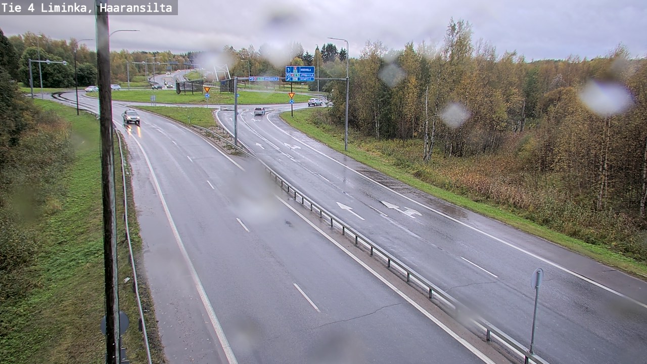 Weather Camera Image Road 4 Liminka, Haaransilta, Liminka, Pohjois-Pohjanmaa