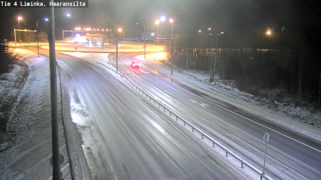 Weather Camera Image Road 4 Liminka, Haaransilta, Liminka, Pohjois-Pohjanmaa