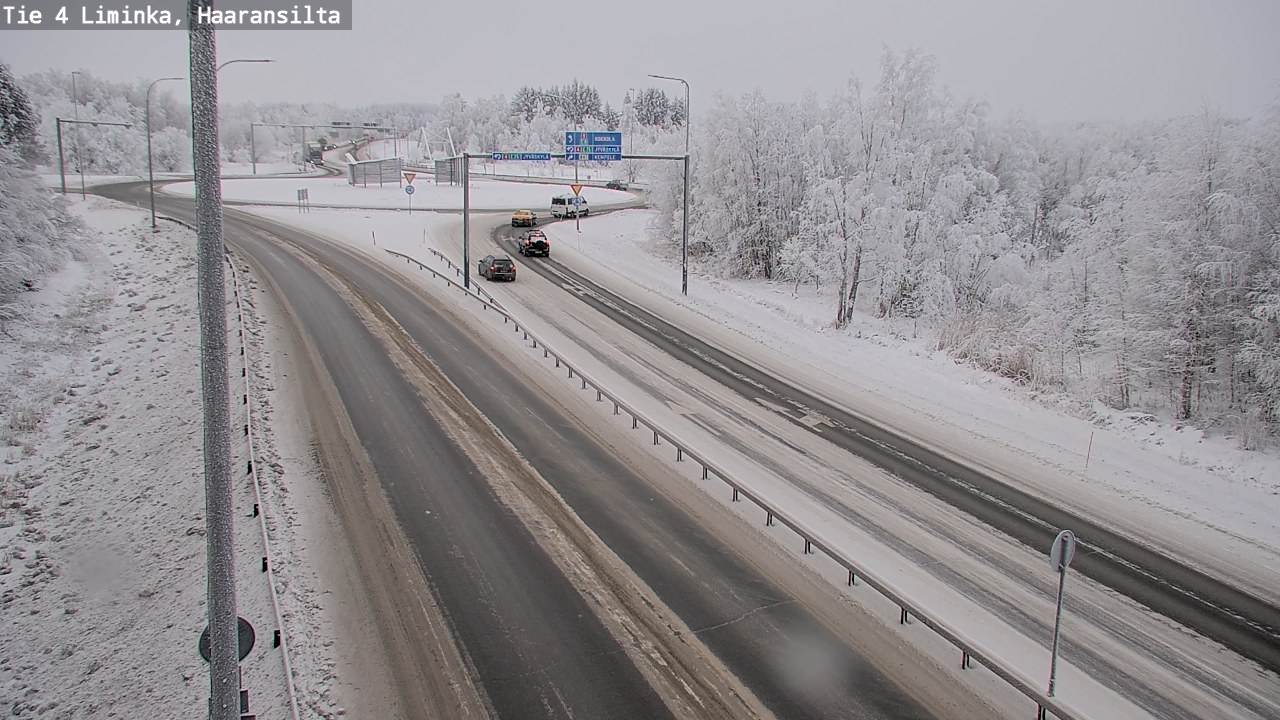 Kelikamerat Kuva Tie 4 Liminka, Haaransilta, Liminka, Pohjois-Pohjanmaa