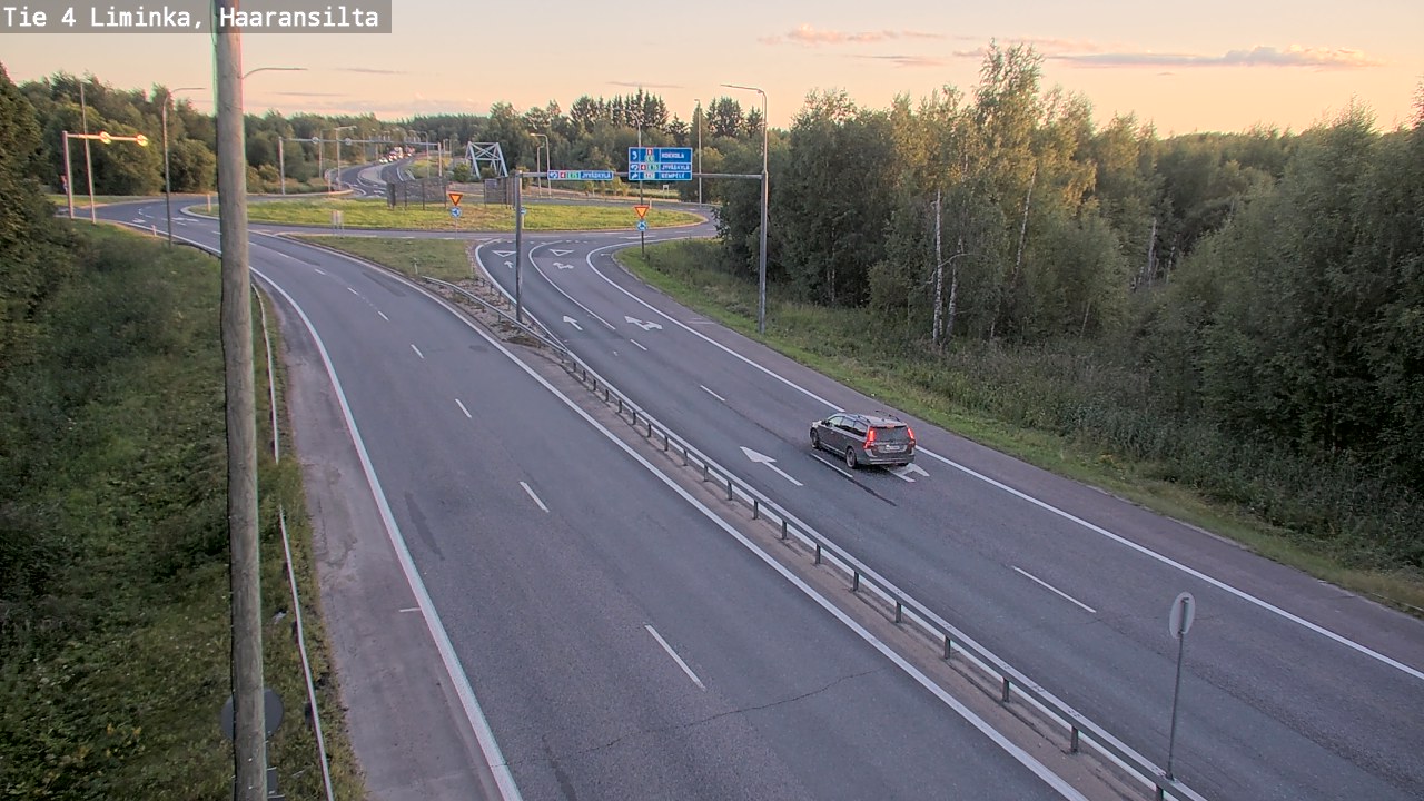 Kelikamerat Kuva Tie 4 Liminka, Haaransilta, Liminka, Pohjois-Pohjanmaa