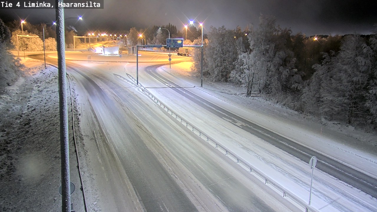 Kelikamerat Kuva Tie 4 Liminka, Haaransilta, Liminka, Pohjois-Pohjanmaa