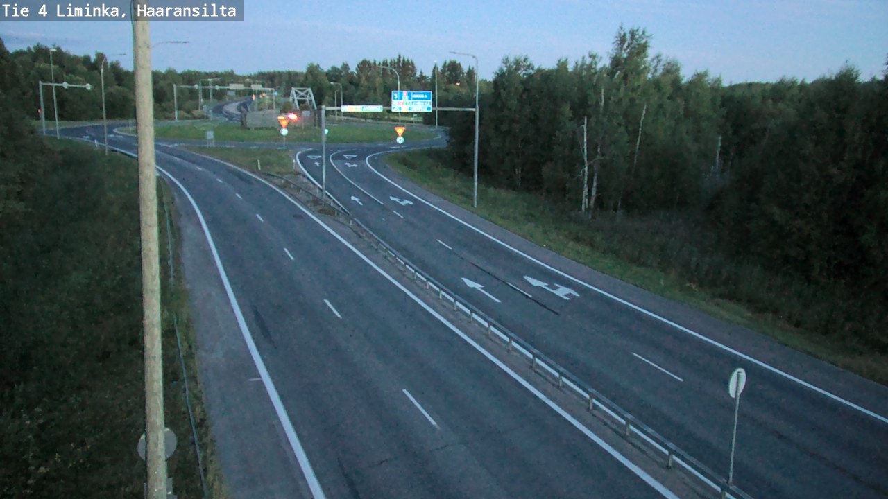 Kelikamerat Kuva Tie 4 Liminka, Haaransilta, Liminka, Pohjois-Pohjanmaa
