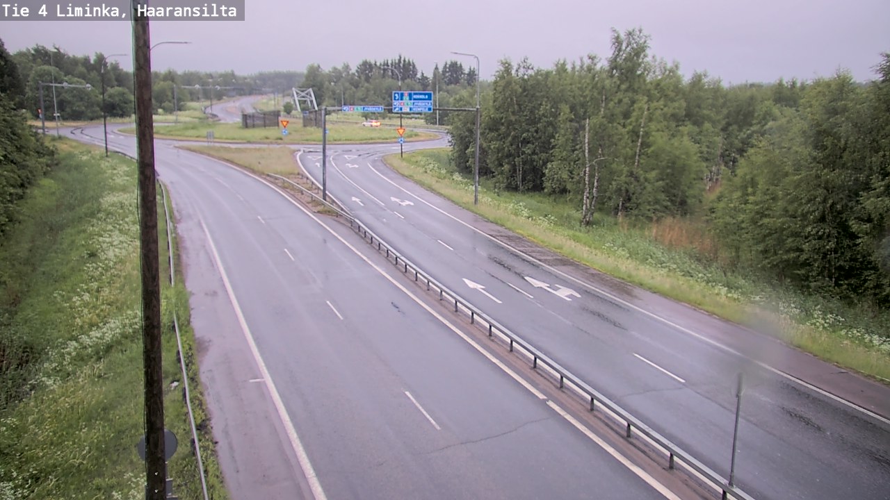 Kelikamerat Kuva Tie 4 Liminka, Haaransilta, Liminka, Pohjois-Pohjanmaa