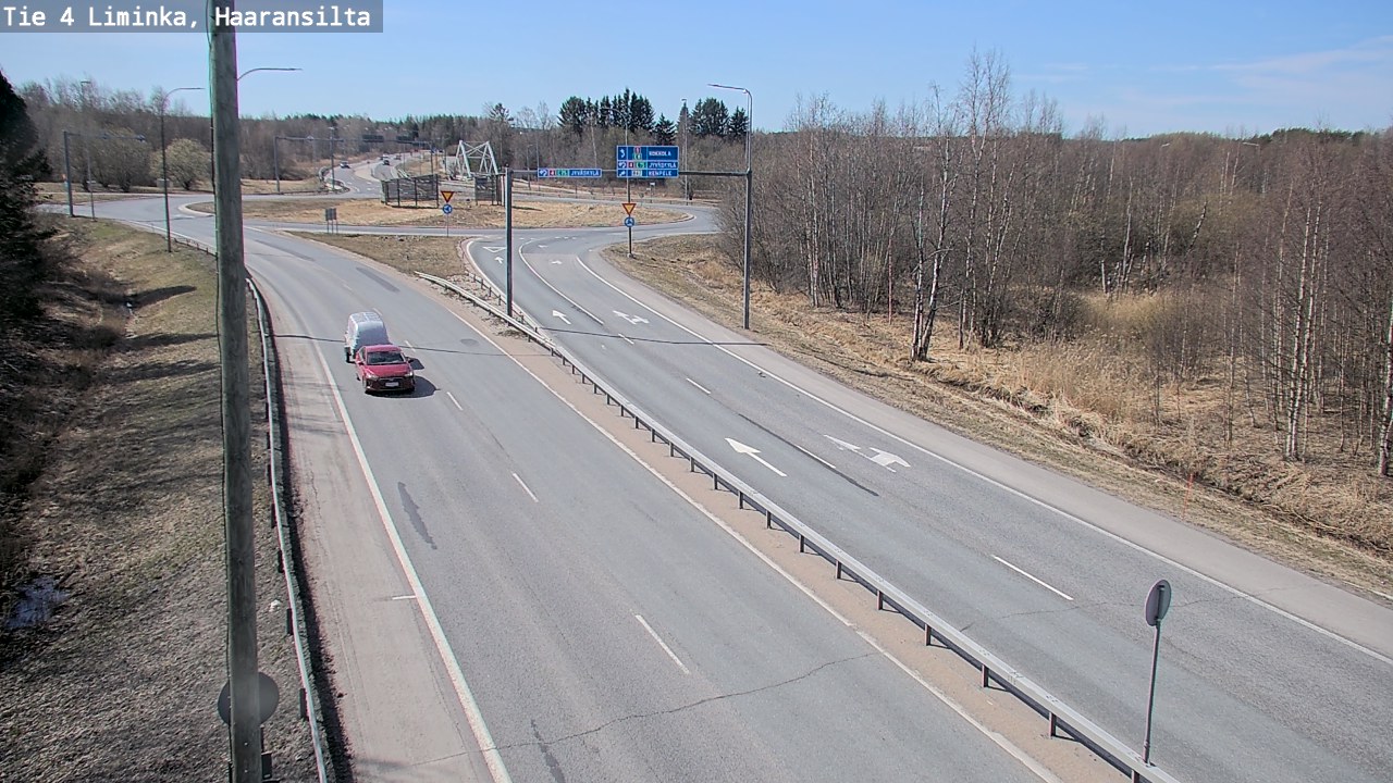 Kelikamerat Kuva Tie 4 Liminka, Haaransilta, Liminka, Pohjois-Pohjanmaa