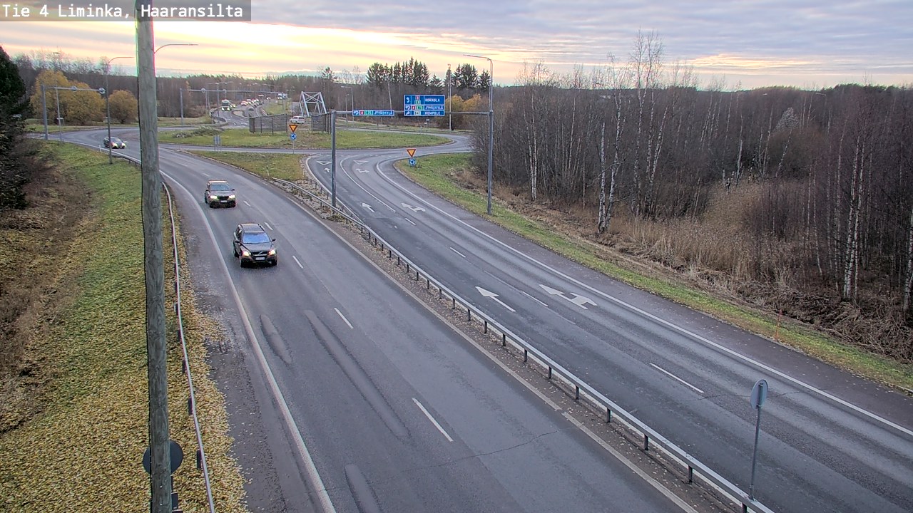 Kelikamerat Kuva Tie 4 Liminka, Haaransilta, Liminka, Pohjois-Pohjanmaa