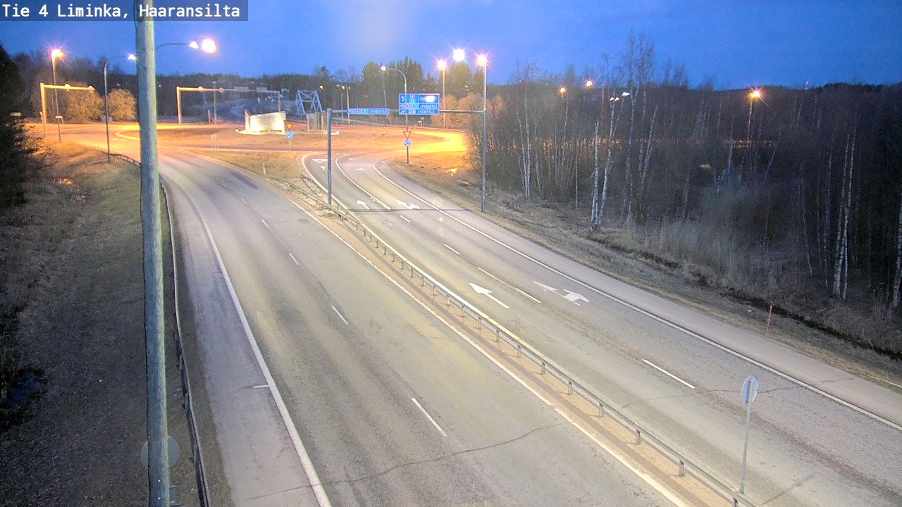 Kelikamerat Kuva Tie 4 Liminka, Haaransilta, Liminka, Pohjois-Pohjanmaa