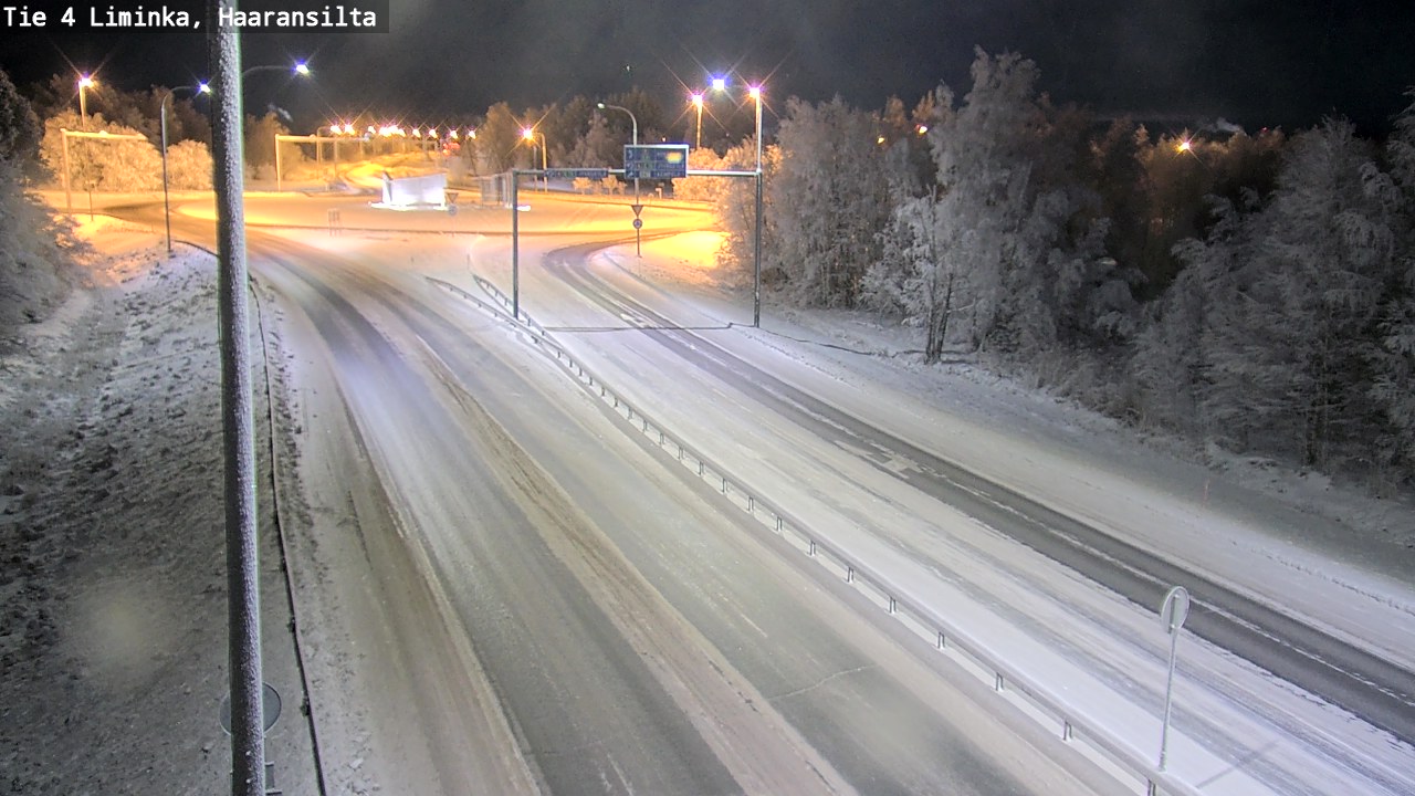 Kelikamerat Kuva Tie 4 Liminka, Haaransilta, Liminka, Pohjois-Pohjanmaa