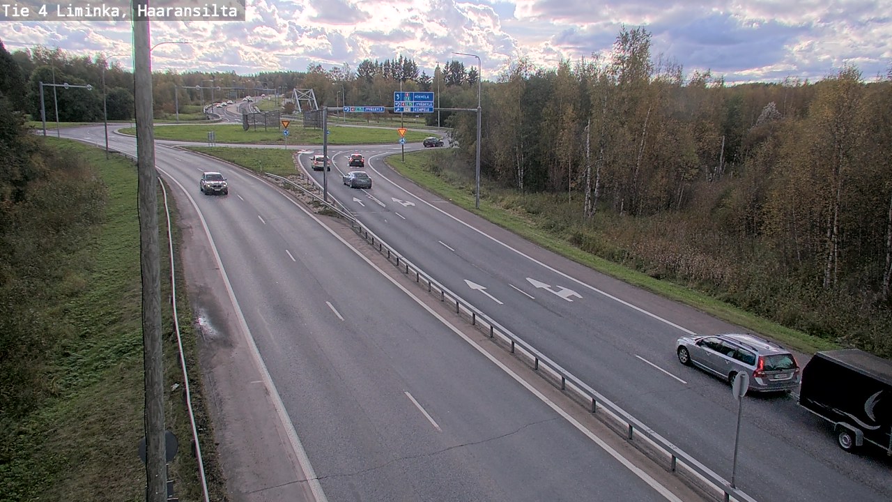 Kelikamerat Kuva Tie 4 Liminka, Haaransilta, Liminka, Pohjois-Pohjanmaa