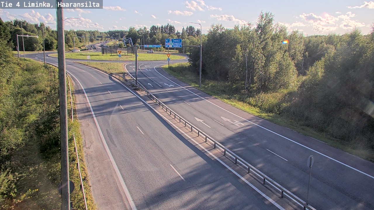 Kelikamerat Kuva Tie 4 Liminka, Haaransilta, Liminka, Pohjois-Pohjanmaa