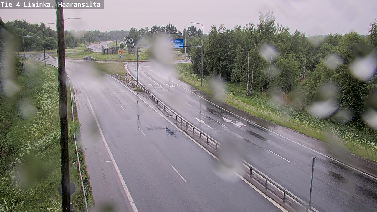 Kelikamerat Kuva Tie 4 Liminka, Haaransilta, Liminka, Pohjois-Pohjanmaa