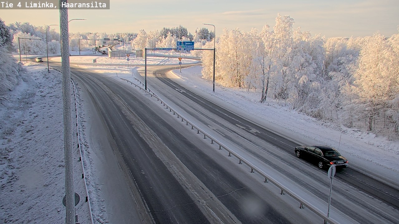 Weather Camera Image Road 4 Liminka, Haaransilta, Liminka, Pohjois-Pohjanmaa