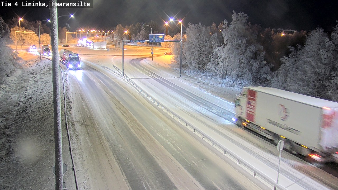 Kelikamerat Kuva Tie 4 Liminka, Haaransilta, Liminka, Pohjois-Pohjanmaa
