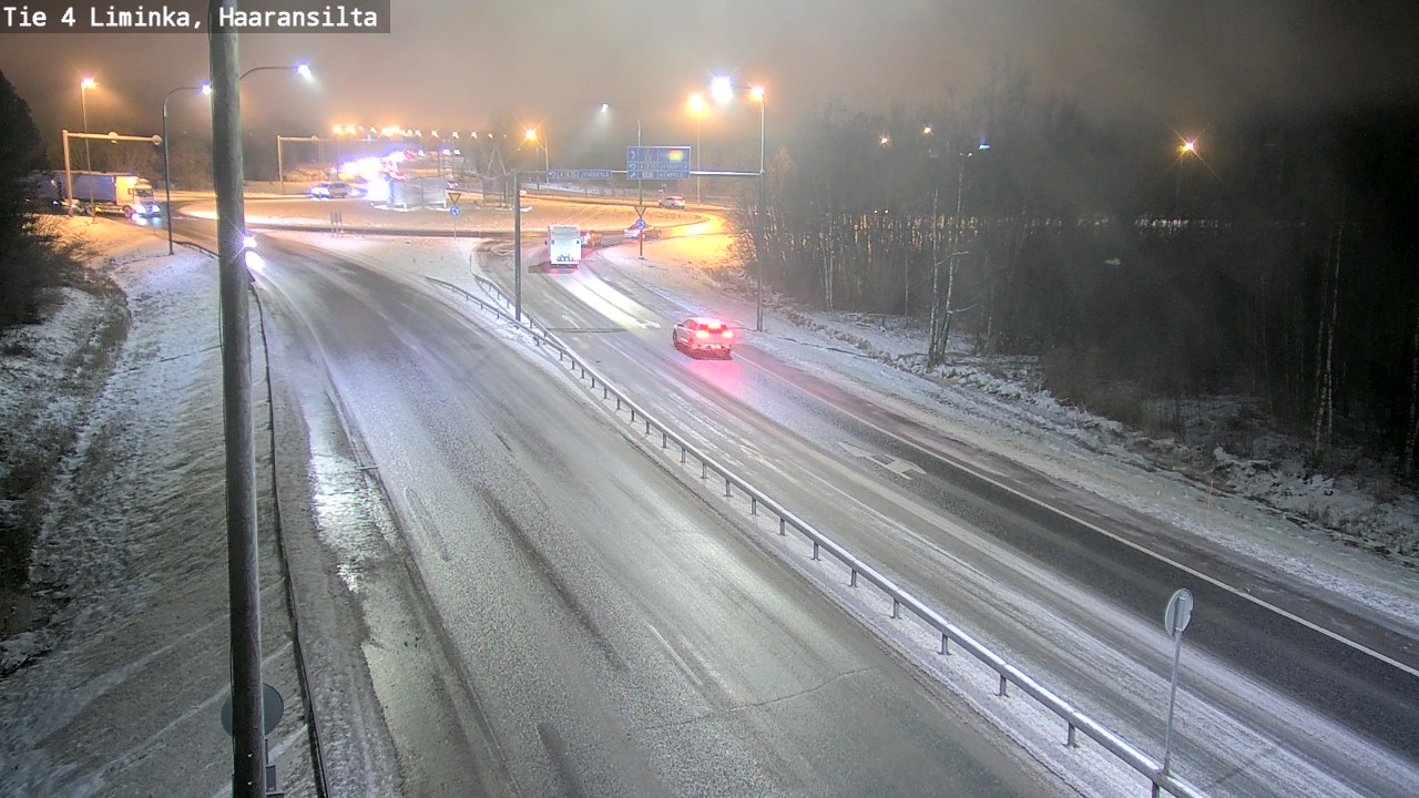Weather Camera Image Road 4 Liminka, Haaransilta, Liminka, Pohjois-Pohjanmaa