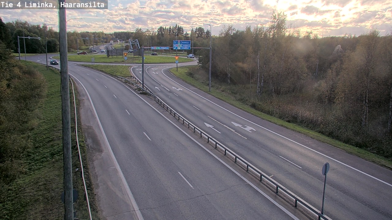 Kelikamerat Kuva Tie 4 Liminka, Haaransilta, Liminka, Pohjois-Pohjanmaa