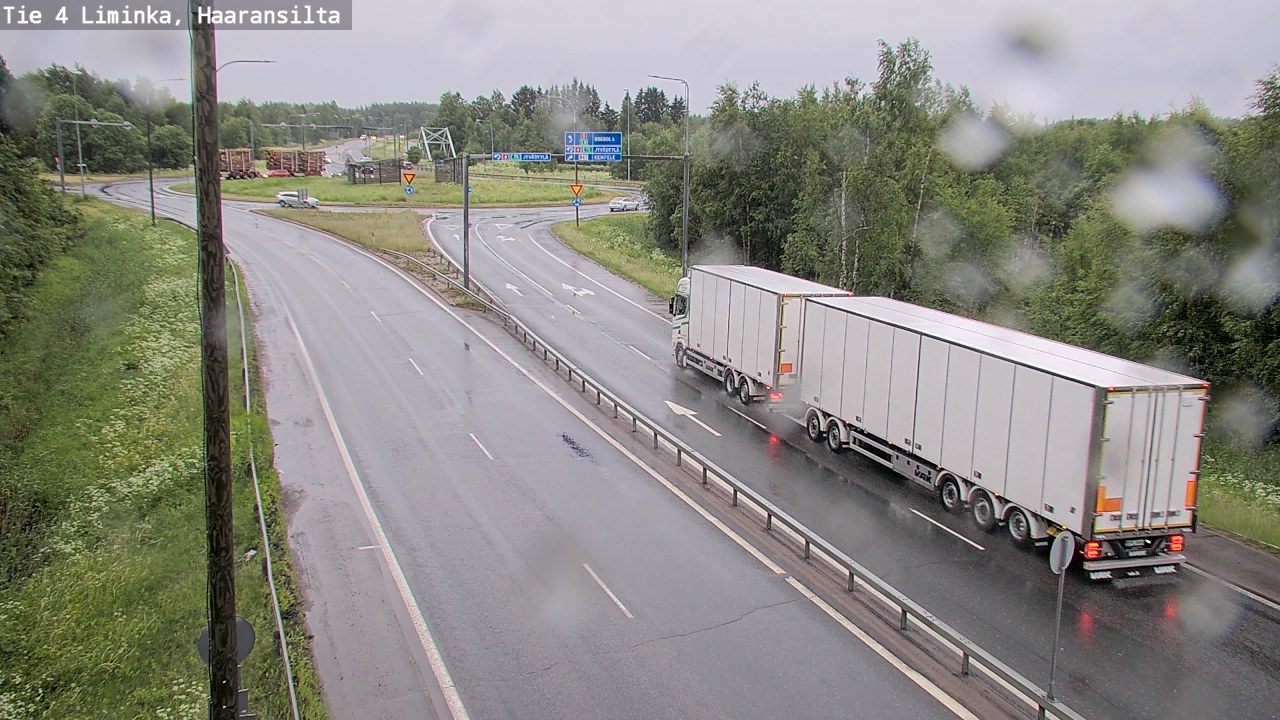 Kelikamerat Kuva Tie 4 Liminka, Haaransilta, Liminka, Pohjois-Pohjanmaa