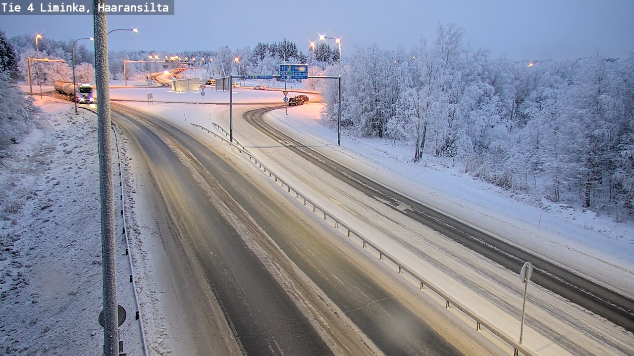 Kelikamerat Kuva Tie 4 Liminka, Haaransilta, Liminka, Pohjois-Pohjanmaa