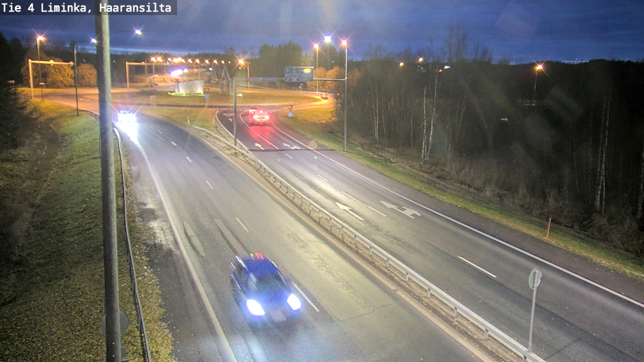 Kelikamerat Kuva Tie 4 Liminka, Haaransilta, Liminka, Pohjois-Pohjanmaa