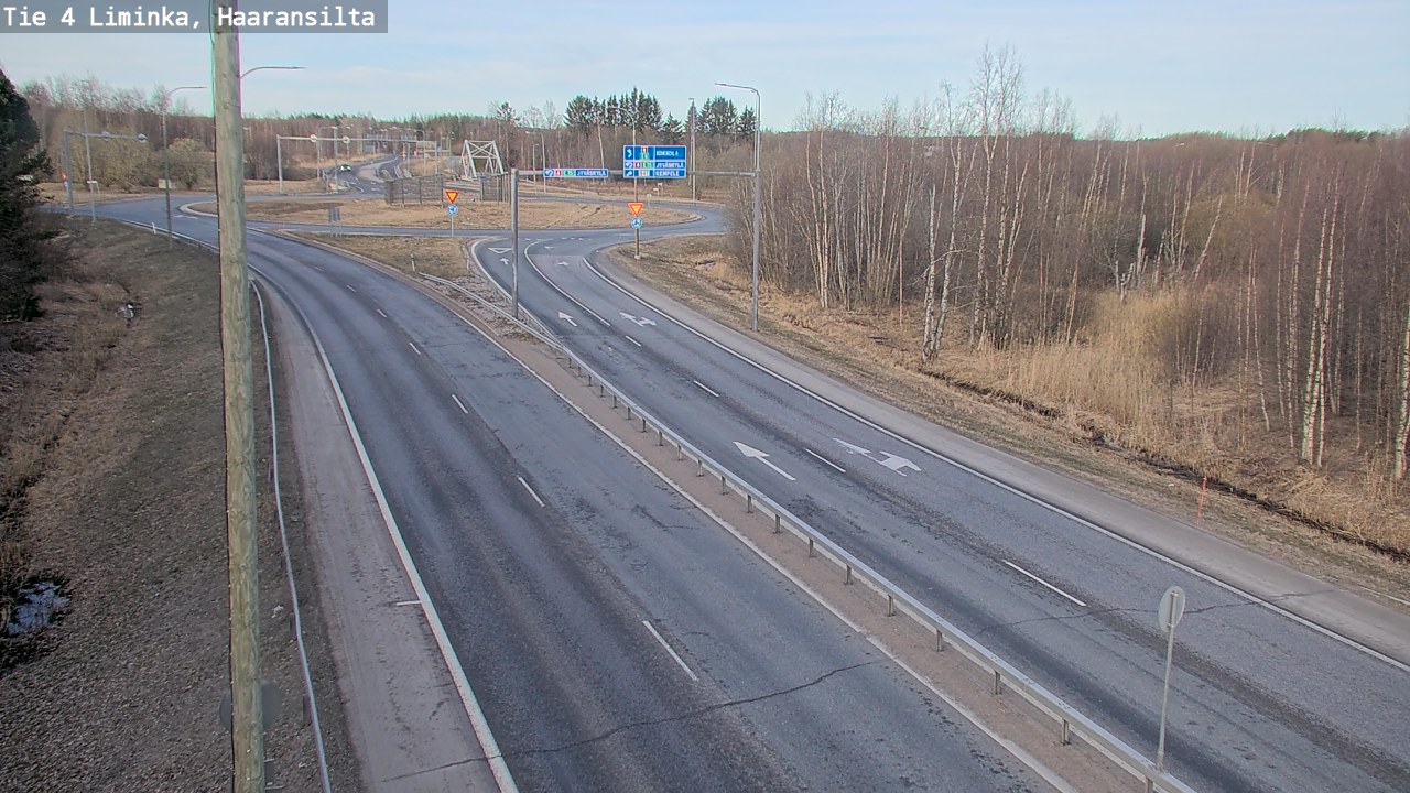 Kelikamerat Kuva Tie 4 Liminka, Haaransilta, Liminka, Pohjois-Pohjanmaa