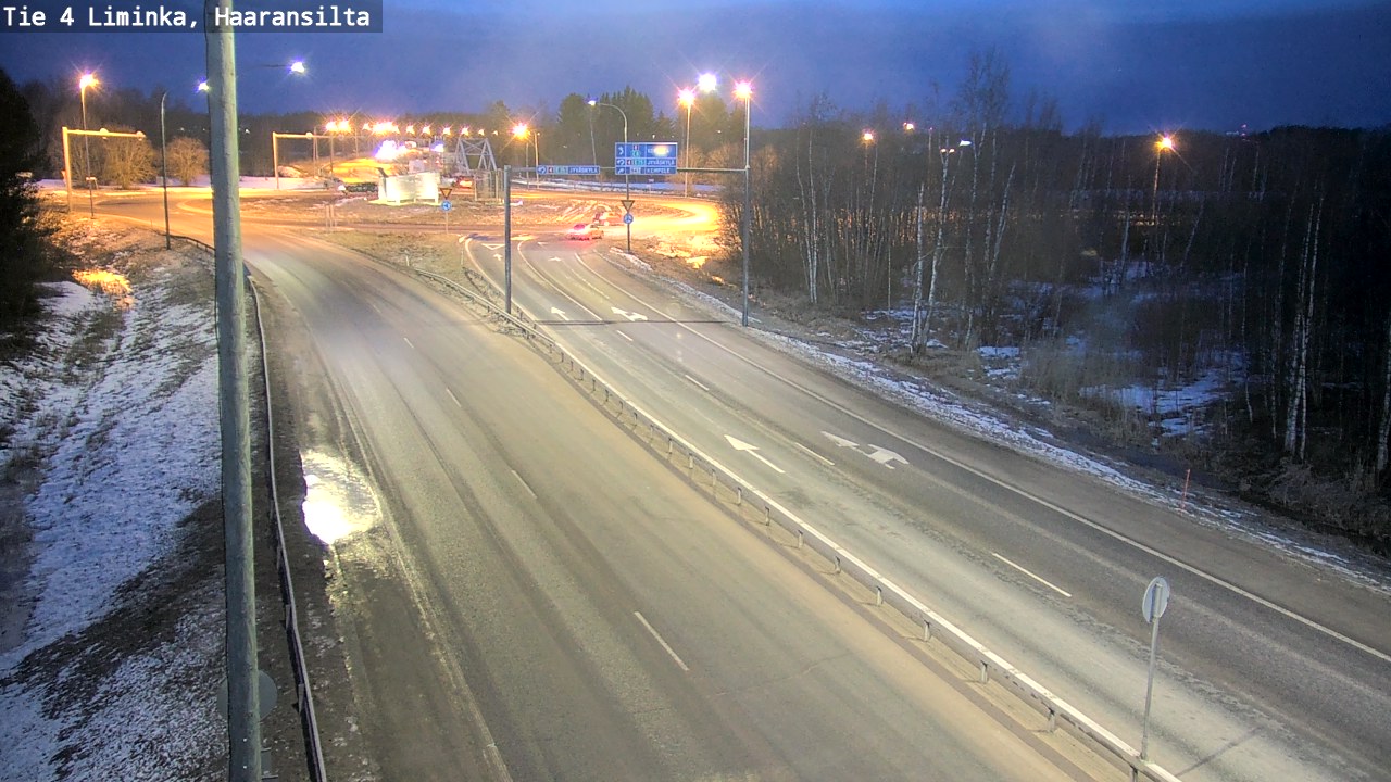 Kelikamerat Kuva Tie 4 Liminka, Haaransilta, Liminka, Pohjois-Pohjanmaa