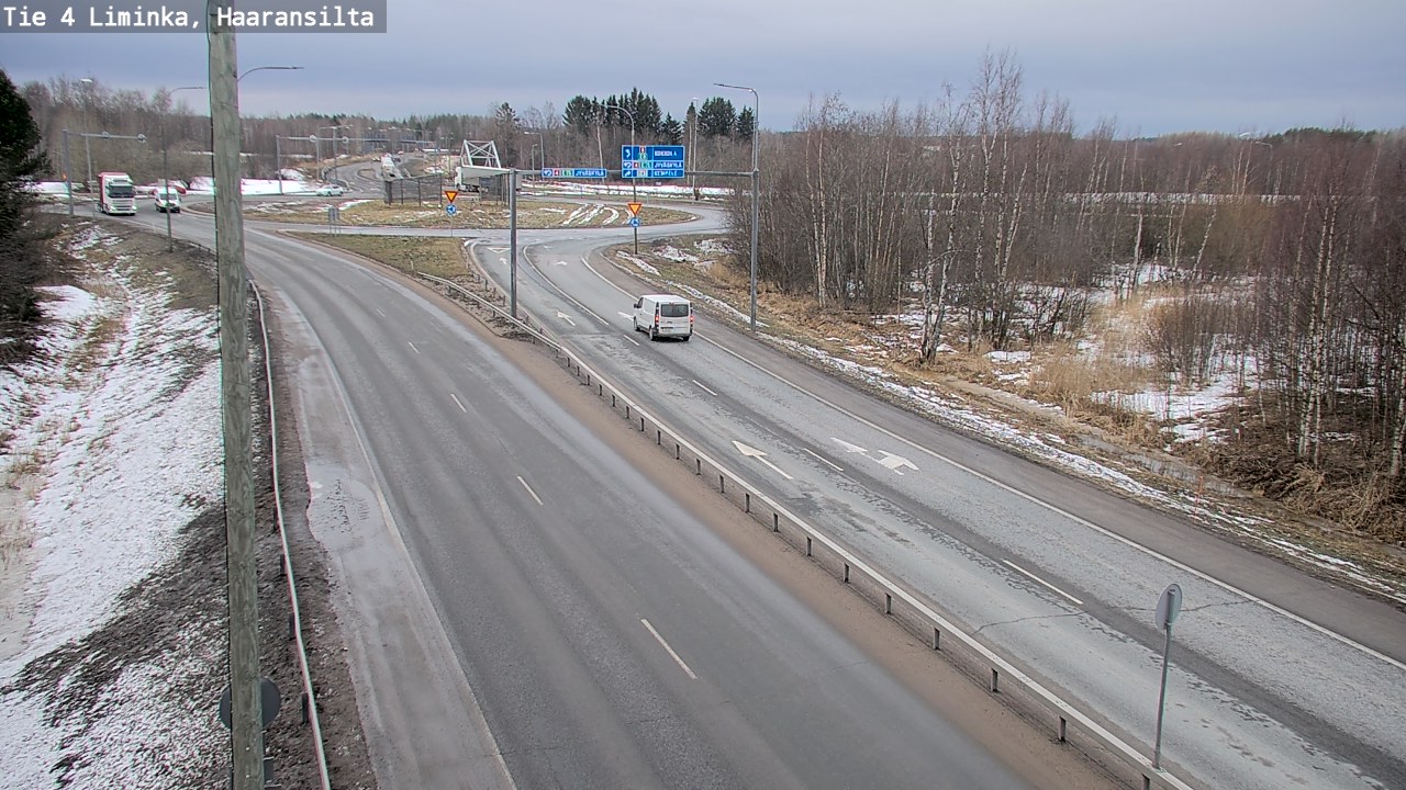 Kelikamerat Kuva Tie 4 Liminka, Haaransilta, Liminka, Pohjois-Pohjanmaa