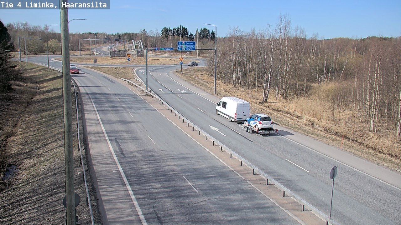 Kelikamerat Kuva Tie 4 Liminka, Haaransilta, Liminka, Pohjois-Pohjanmaa
