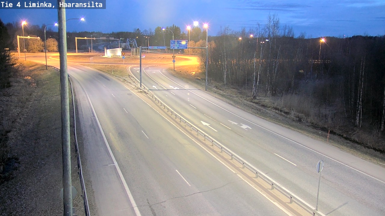 Kelikamerat Kuva Tie 4 Liminka, Haaransilta, Liminka, Pohjois-Pohjanmaa