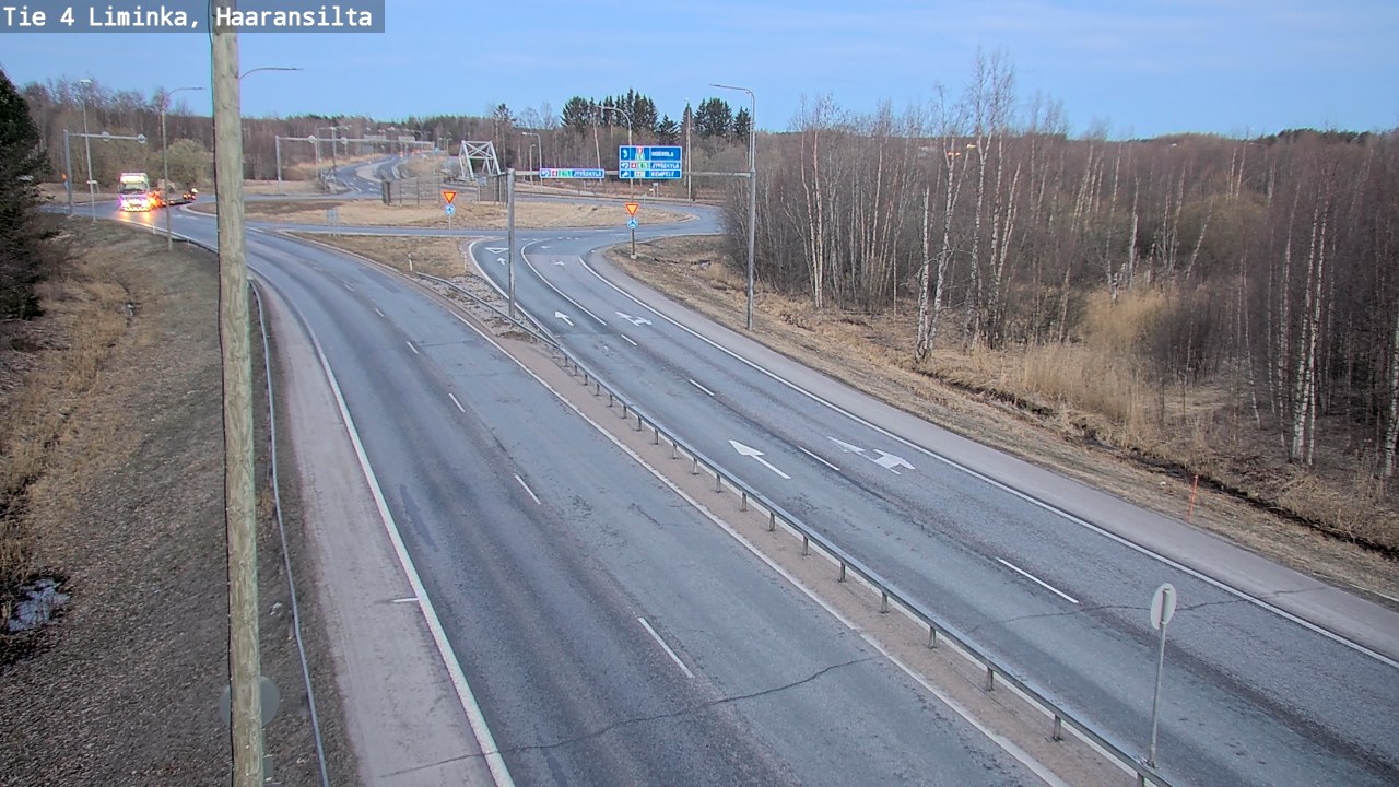 Kelikamerat Kuva Tie 4 Liminka, Haaransilta, Liminka, Pohjois-Pohjanmaa