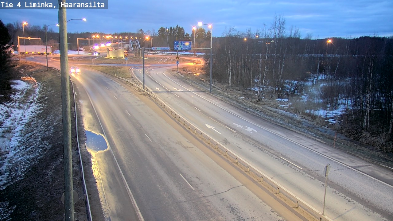 Kelikamerat Kuva Tie 4 Liminka, Haaransilta, Liminka, Pohjois-Pohjanmaa